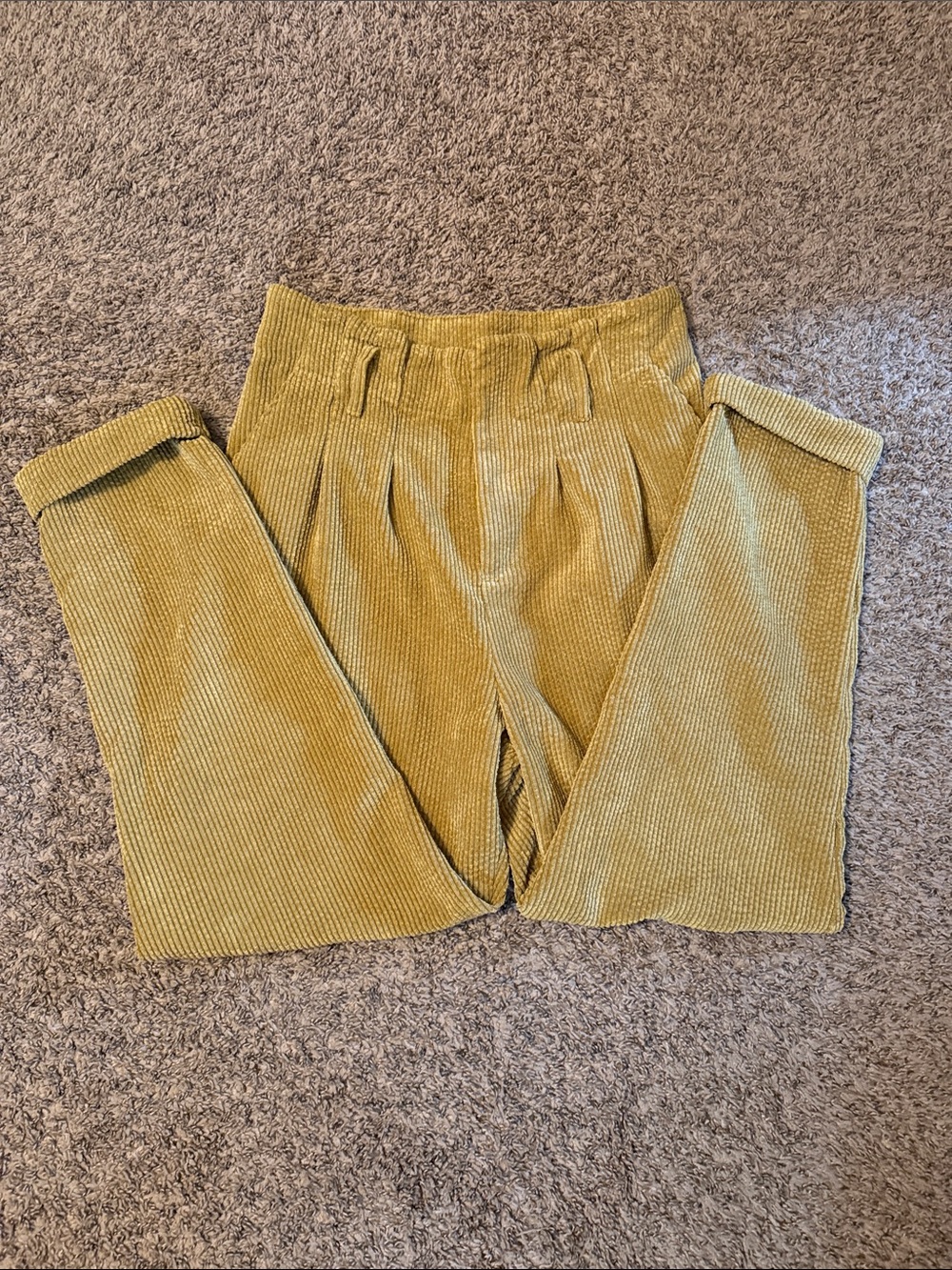 wild fable Mustard Corduroy Straight Leg Pants